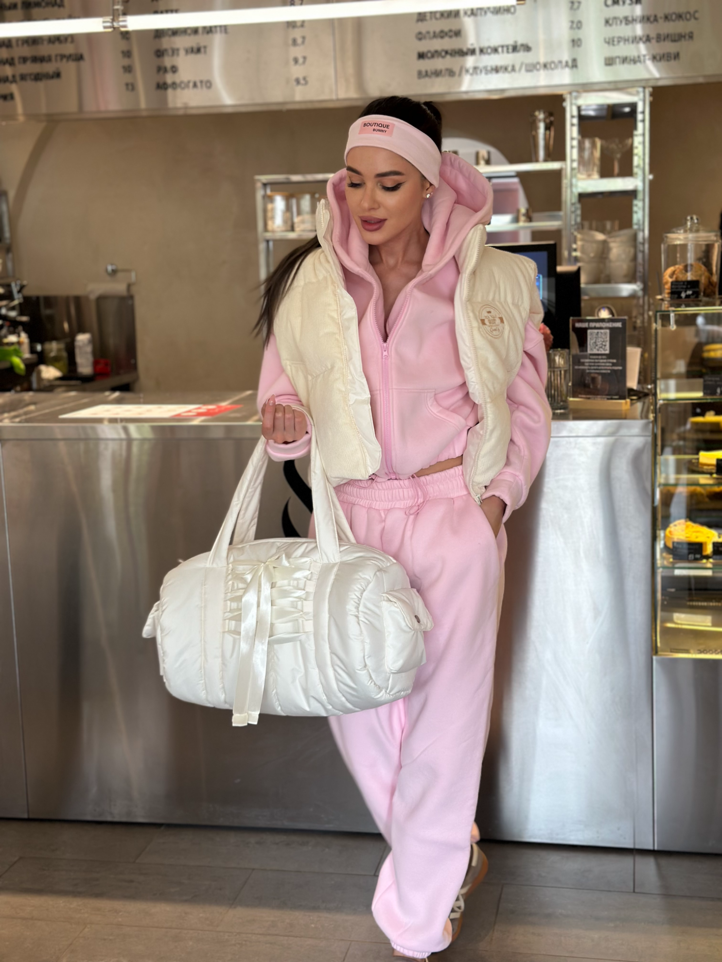 Изображение Сумка BUNNY PILATES молочный